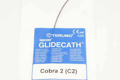 Terumo XB55110A  Glidecath Radifocus Cobra 2 Angiographic Cath. 5Fr x 0.038inch